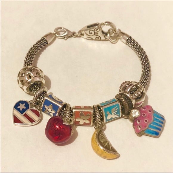 ❌SOLD OUT❌ Brighton pink & blue cupcake charm - Picture 3 of 6